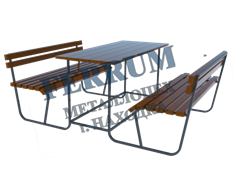 Комплект "Стол с 2мя скамьями" 78908
